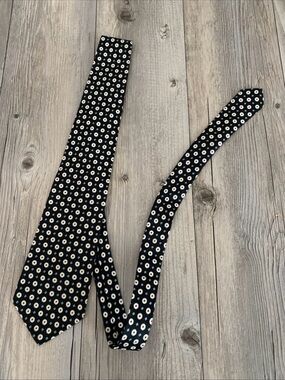 Vintage Polo Ralph Lauren Men’s Tie Geometric Handmade Silk Made In USA